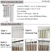 Fonflora Solid White Thick Chiffon Tulle Window Curtains Hall Drapes Sheer Curtains for Living room Bedroom Partition Opaque 6