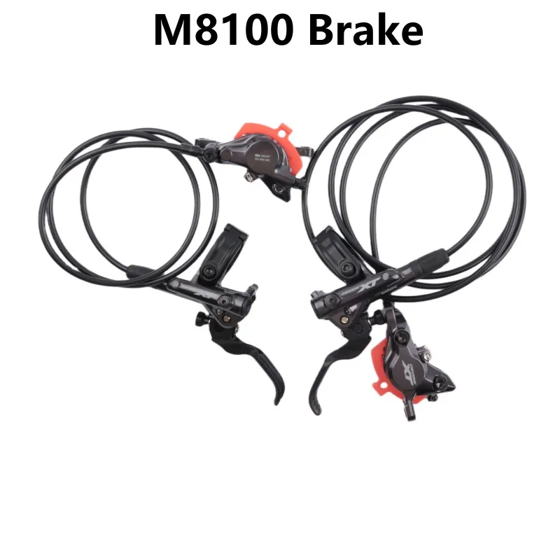 Shimano DEORE SLX XT M6100 M7100 M8100 M8000 Brake 2 Pistons Hydraulic Disc Brake For MTB G03S J03A J04C Pads Bike Accessories mountain bicycle disc brake bicycle disc brake mountain bike disc brake