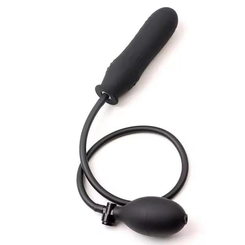 Inflatable Anal Plug Dildo Expander Butt Plug Inflatable Silicone Anal Expande To Open The Anus Adult Sex Toys For Men And Women
