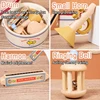 Kids Wooden Music instruments Set Toys Montessori Sensory Toys Sand Drum Hammer Instrument Percussion Preschool Educational Toys 4