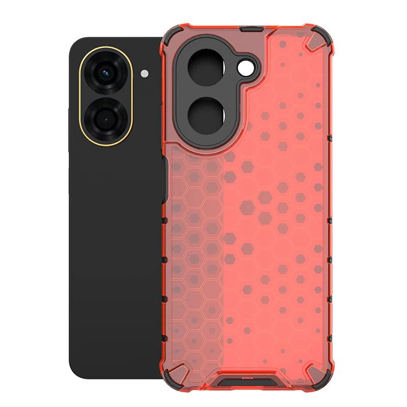 Shockproof Hybrid Honeycomb Series Case - Durable PC+TPU Protective Cover
