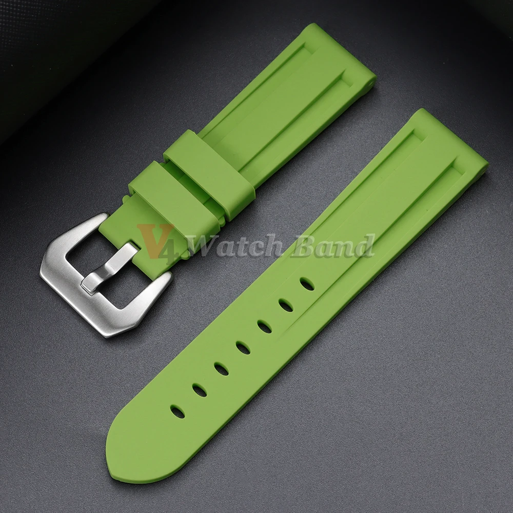 Deluxe Silicone Waterproof Sports Watch Band for Men - Universal Fit Wristband