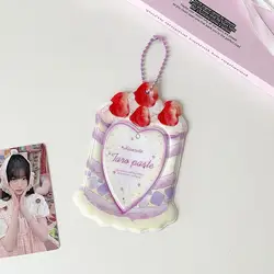 Vintage Cartoon Phone Photocard Holder with Hanging Chain (3)
