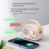 Retro Mini Bluetooth Speaker DW21 Classical Music Player Sound Stereo Subwoofer Portable Decoration Speakers Home Music Player - Image 3