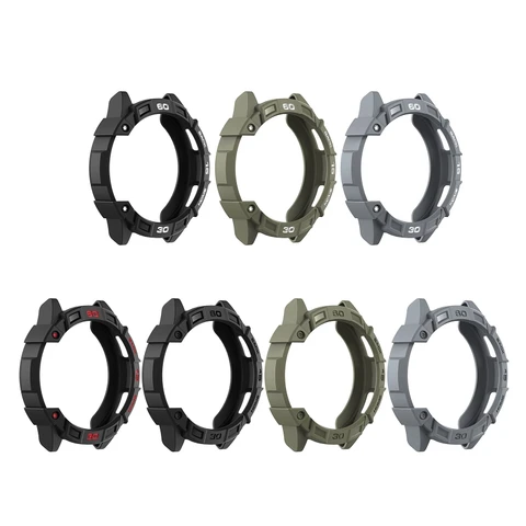 Case for samsungGalaxy Watch 4 Protector Bumper Shell Full Protective Ultra-Thin Scratched Resistant Housing A0NB