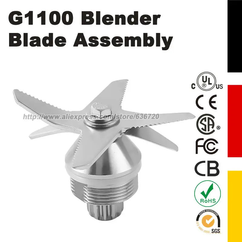 Description Picture 3 of itemG2001 / G1100 / G5500 / G7400 / G7500 / G7600 / G7700 Blender Blade Assembly , Blender knife