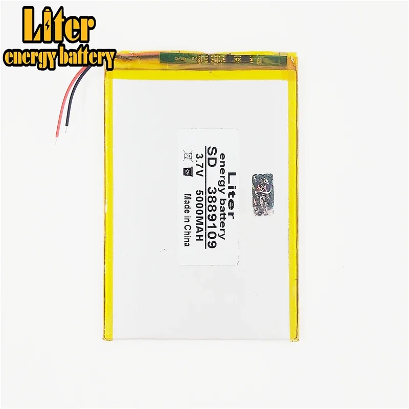 

3.7V,5000mAH (polymer lithium ion battery) Li-ion battery for tablet pc 7 inch 8 inch 9inch 3889109