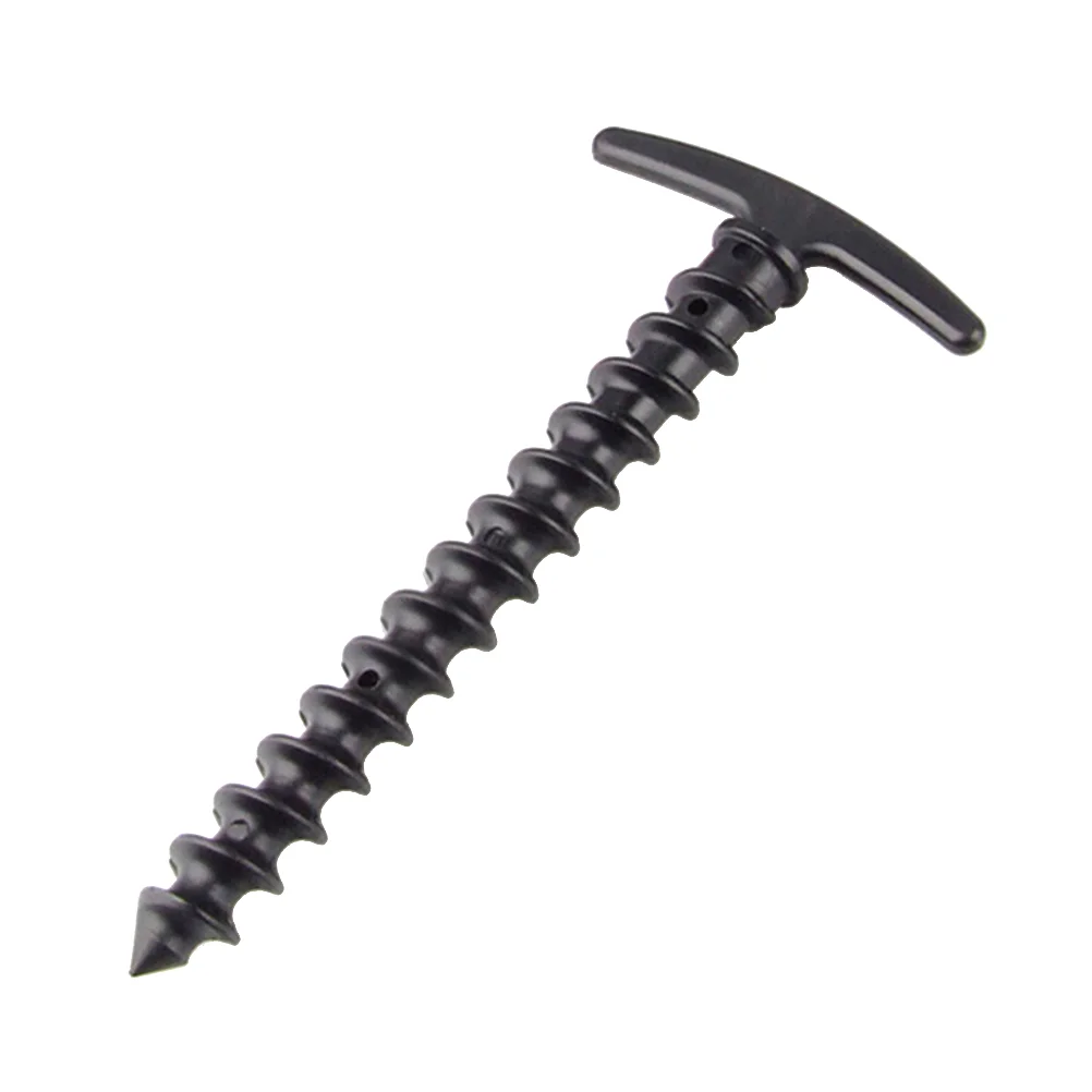 

10 Pcs Beach Canopy Tent Spiral Nails Stakes Tents Camping Pegs Outdoor The Snow