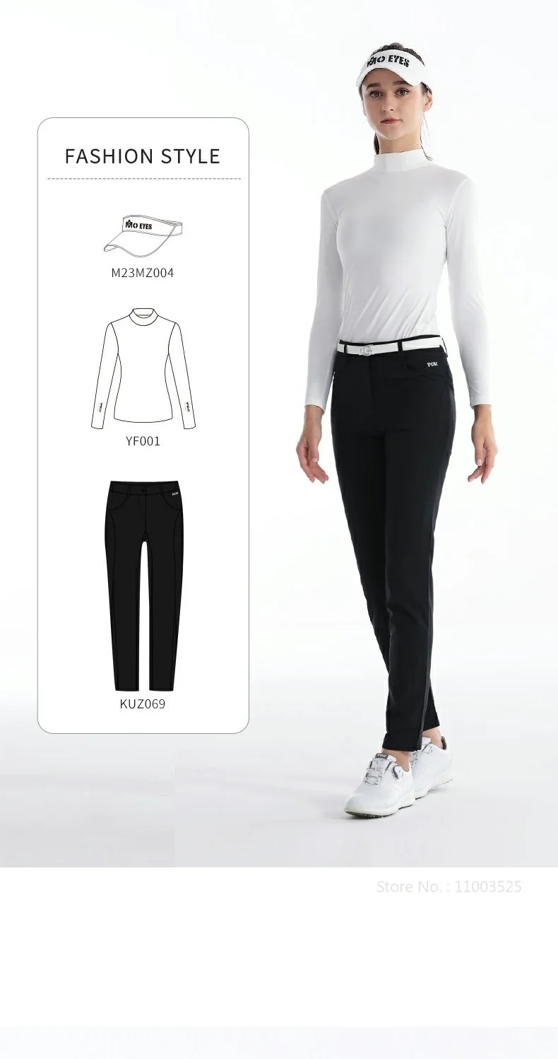 Women's Long Sleeve Ice Silk Golf Shirt Detail