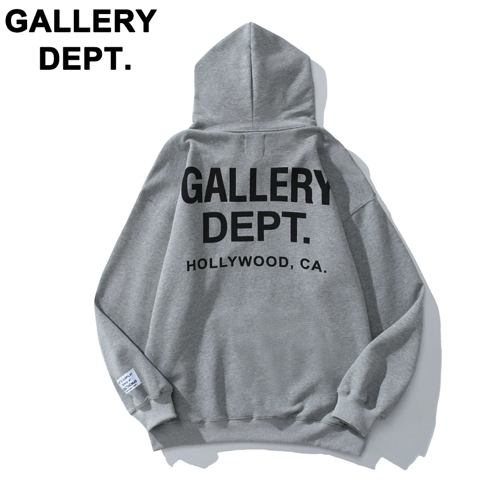 GALLERY DEPT Classic Letters Printed Hoodie