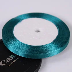 Silk Satin Ribbon Roll - 22 Meters, 6mm Wide - Ideal for Gift Wrapping, Party Decor, and DIY Crafts (NO 96)