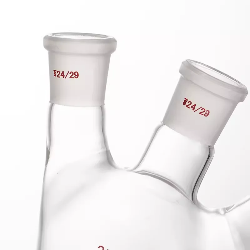 50/100/250/500/1000ml/2000ml inclined three-neck round bottom flask high temperature resistant distillation flask laboratory
