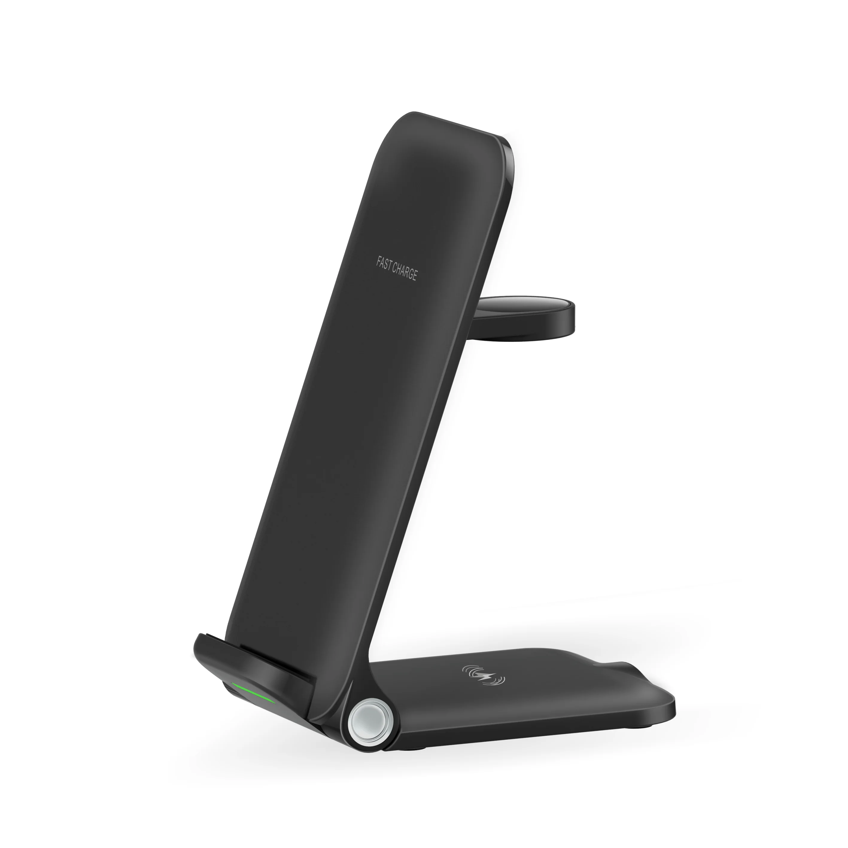 

Hasbagan Apple 15W Foldable 3 In 1 Wireless Charging Stand, Portble And Easy Carry, Upgrade Double Coil Design