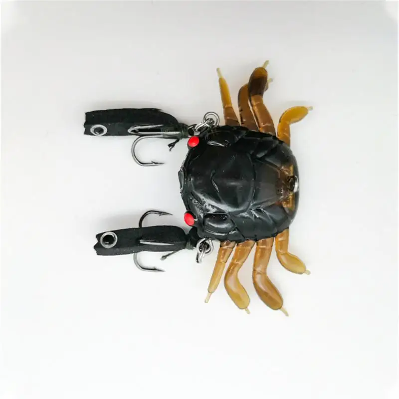 1pcs Small Crab Fake Bait 7g/8cm Soft Red Simulation Soft Road Sub Bait  Accessories Fishing Gear Wholesale - AliExpress