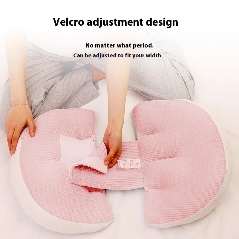 Pregnant Women Pillow Universal Waist Support Pad Side Sleep Artifact Pillow Modern Simple Semicircle Cushion Maternity Supplies,pregnancy pillow