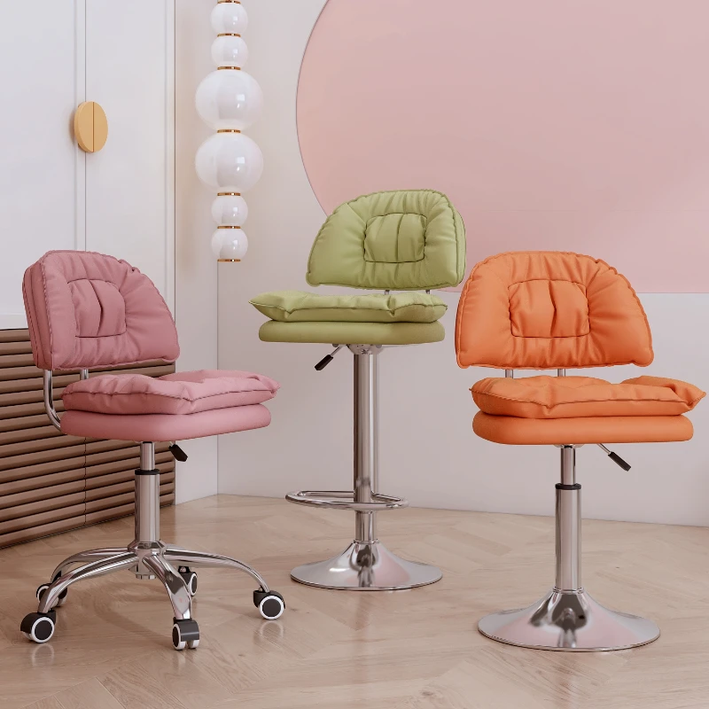 Aesthetic Handrail Barber Chairs Comfort Speciality Retro Stool Barber Chairs Cosmetic Artist Sillas Saloon Furnitures QF50BC baby kids girls beret french artist warm wool winter beanie hat retro vintage plain beret solid color elegant love heart hat