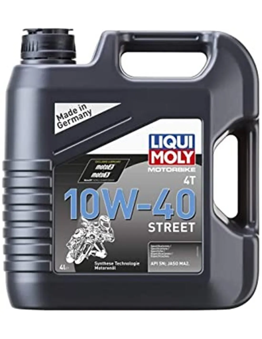 Olio Motore Liqui Moly Hc Sintetico 10 W40 Street 4 Litri Liqui Moly