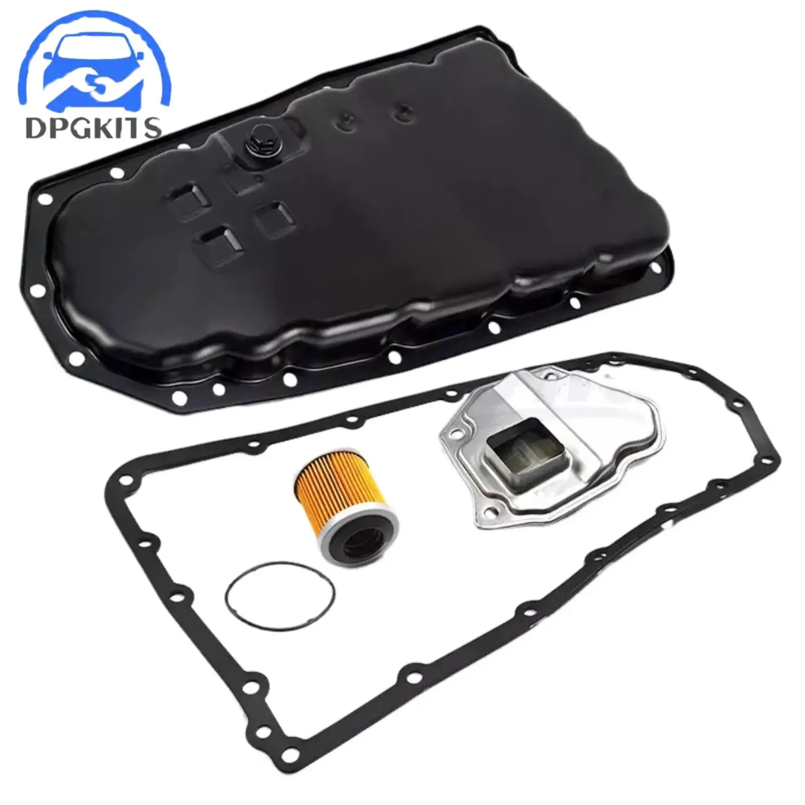 1set Transmission Oil Pan w/ Filter Gaskets 2705A014 For MItsubishi Outlander Lancer Engine Excavator Accessories Replacement