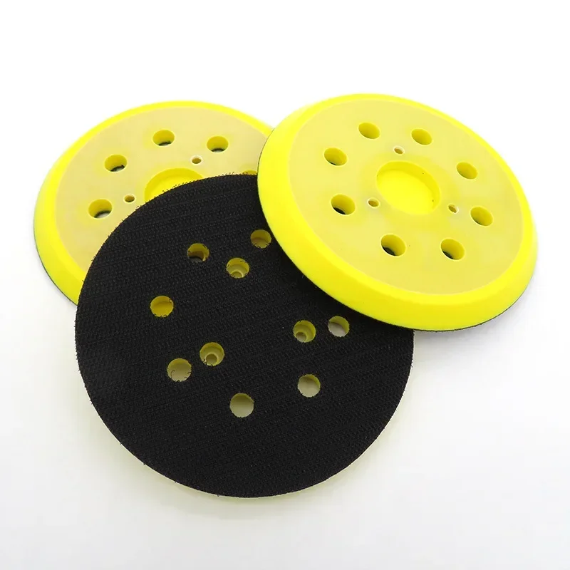 

1pc 5 inch 125mm 8 Holes 3 Nails Backing Pad Hook & Loop Sanding Pads for fits Air Sander Power Sander Polisher Tools