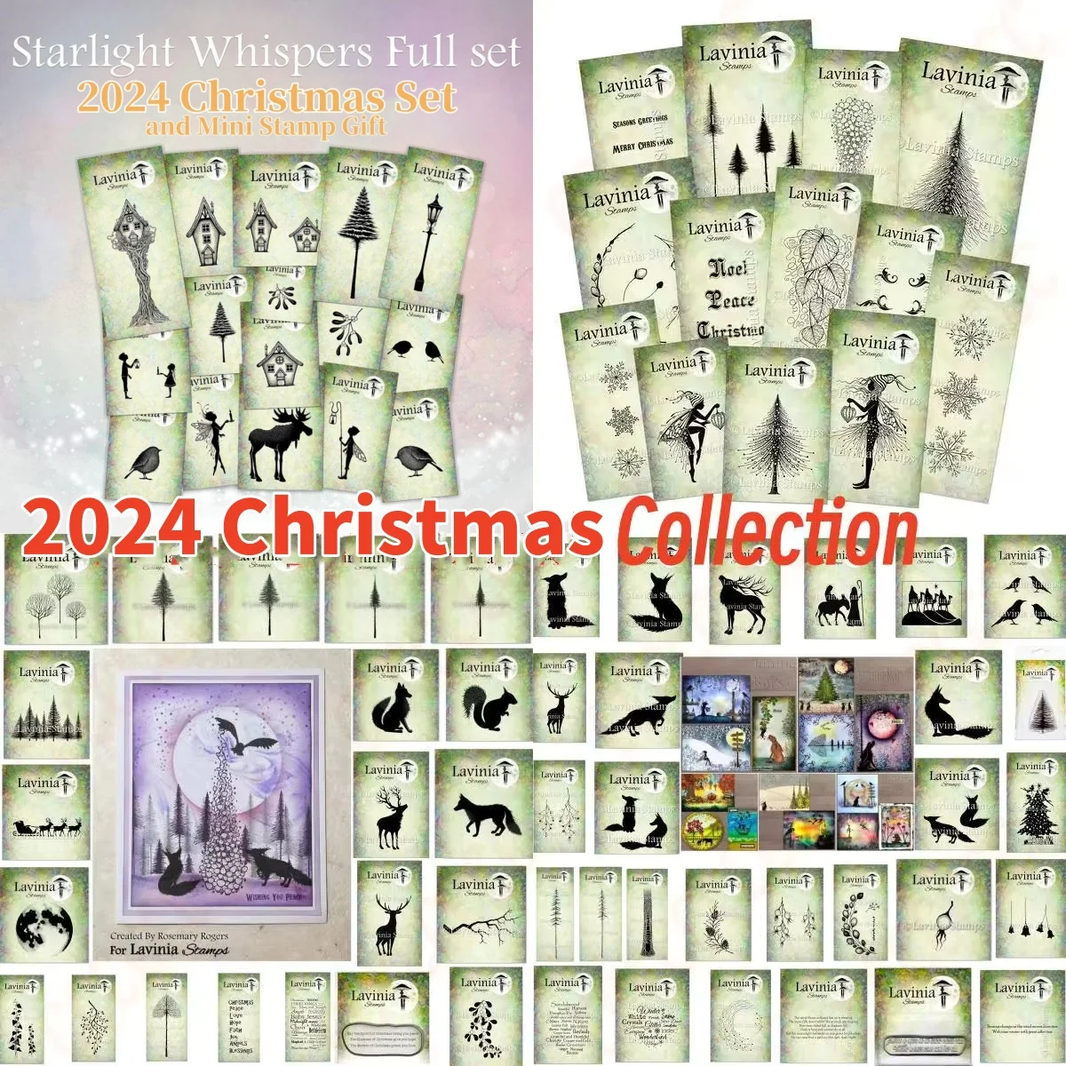 Scrapbook Stamps Christmas Starlight Whispers Collection Stamps Stencil Scrapbook Diary Decoration