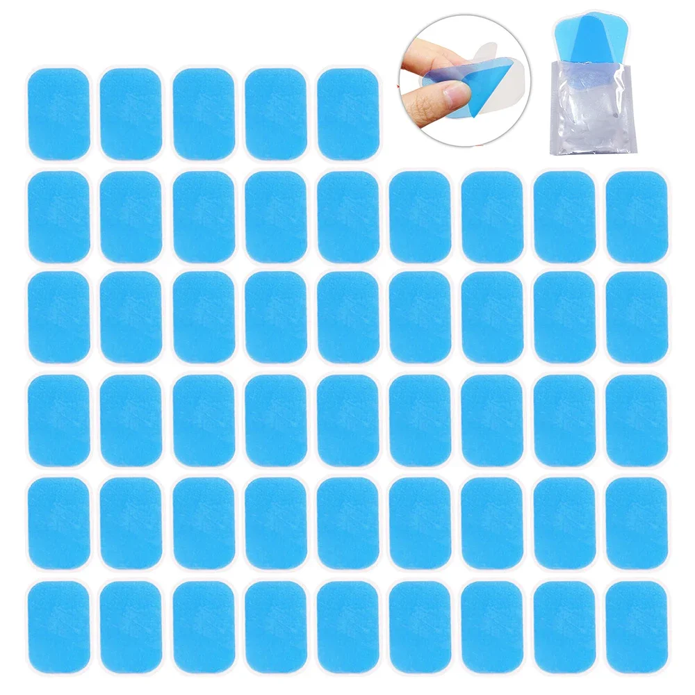 Massage Gel Pads EMS Gel Pads for EMS Trainer Abdominal Stickers Fitness Hydrogel for Abdomen Muscle Stimulator Slimming Massage Machine