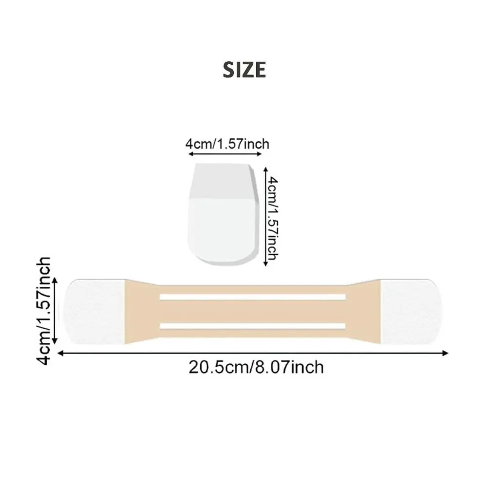 10/20PCS Neck Tape Face Neck Lifting Tape Invisible Lift Turkey Necks for Double Chin & Lifting Saggy Skin Elastic Breathable