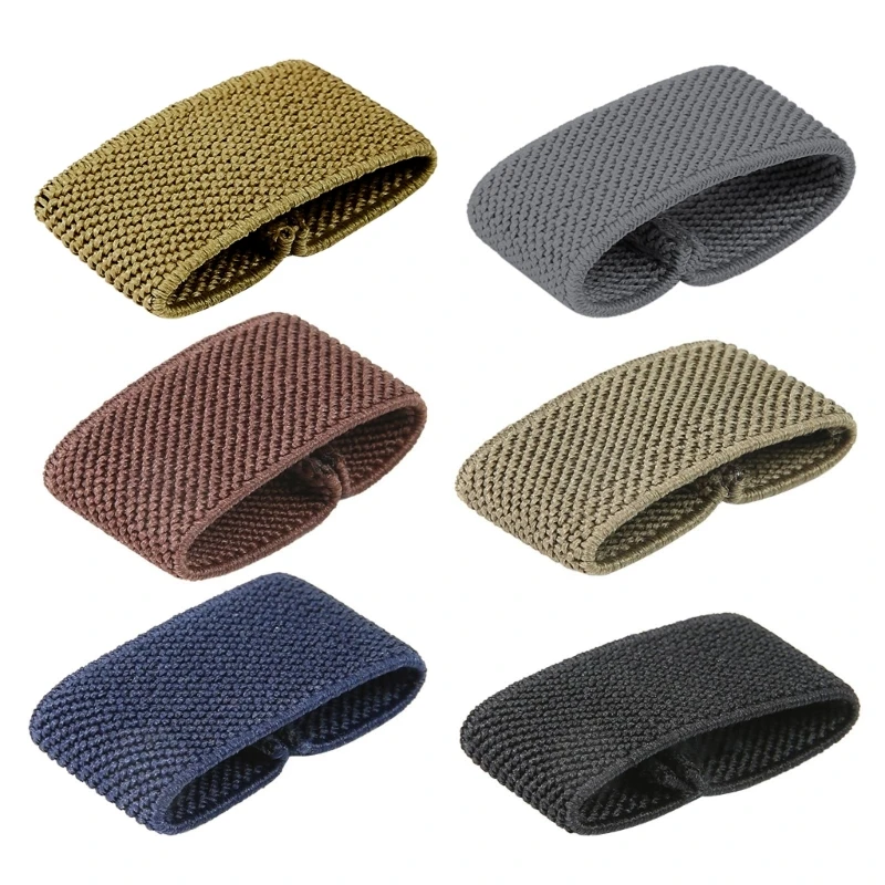 

10 Pcs Belt Keepers Elastic Belt Holder Backpack Strap Holder Belt Stay Loop Tactically Belt Holder Retainers Band