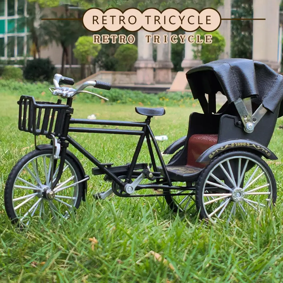 Vintage Decorative Tricycle Hikaru Kotz Mini Vintage Thai Tricycle