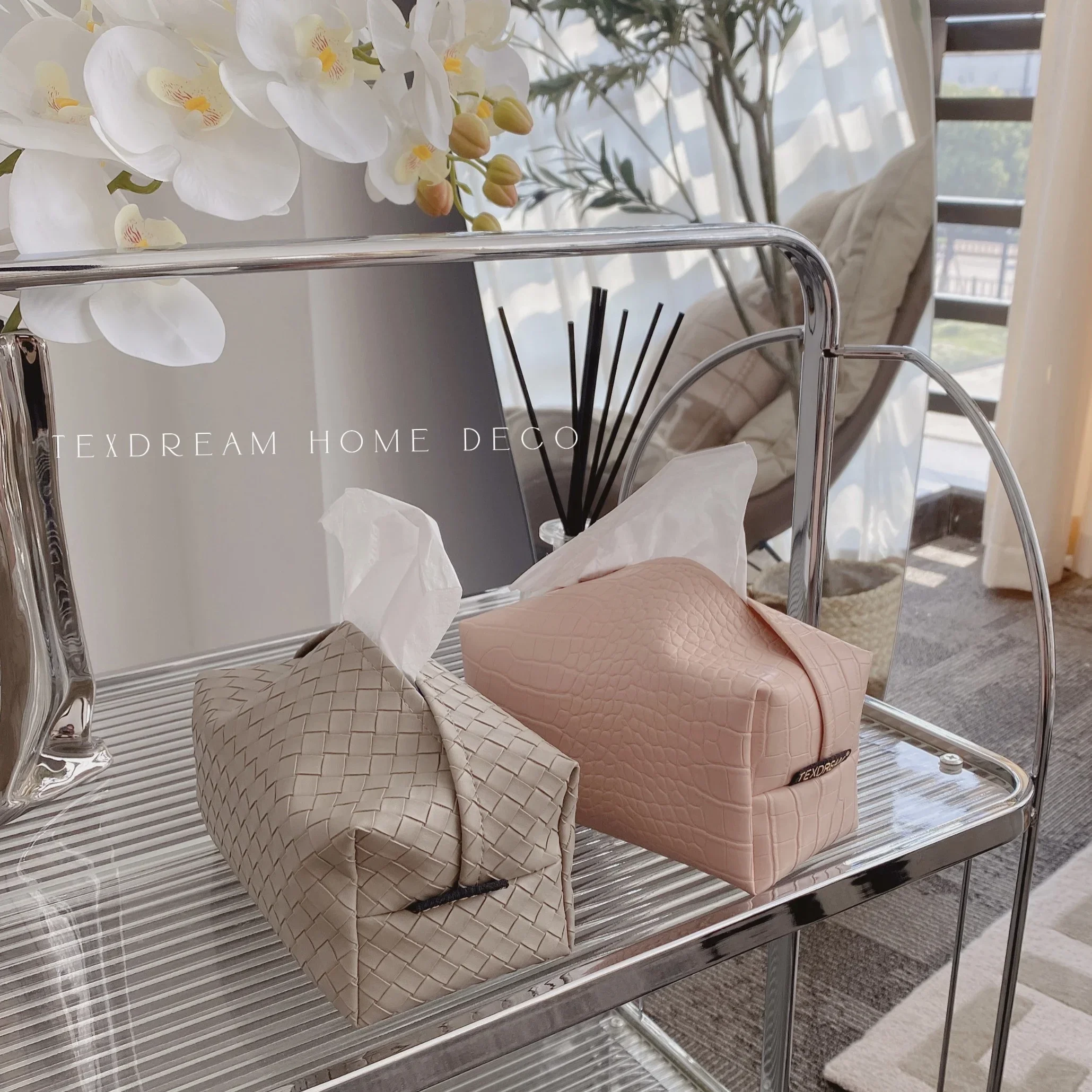 

Tissue Box, Paper Drawer, Napkin Storage Box, Living Room Decoration, High-end