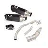 51MM Exhaust System For Honda CB150R 2017-2022 Motorcycle Escape Muffler Pipe Front Link Pipe Slip On With DB Killer
