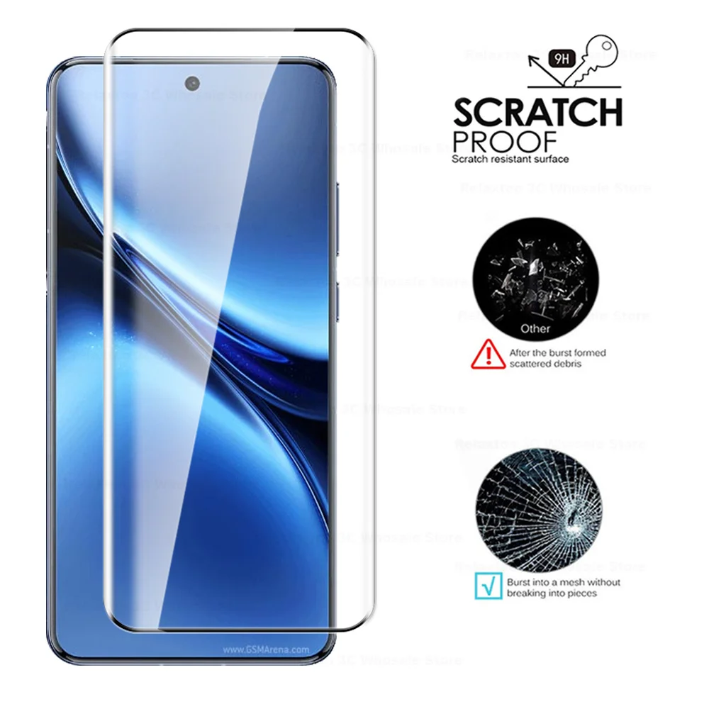 5 قطعة 9D حامي الشاشة ل vivo X200 برو X 200 vivoX2...