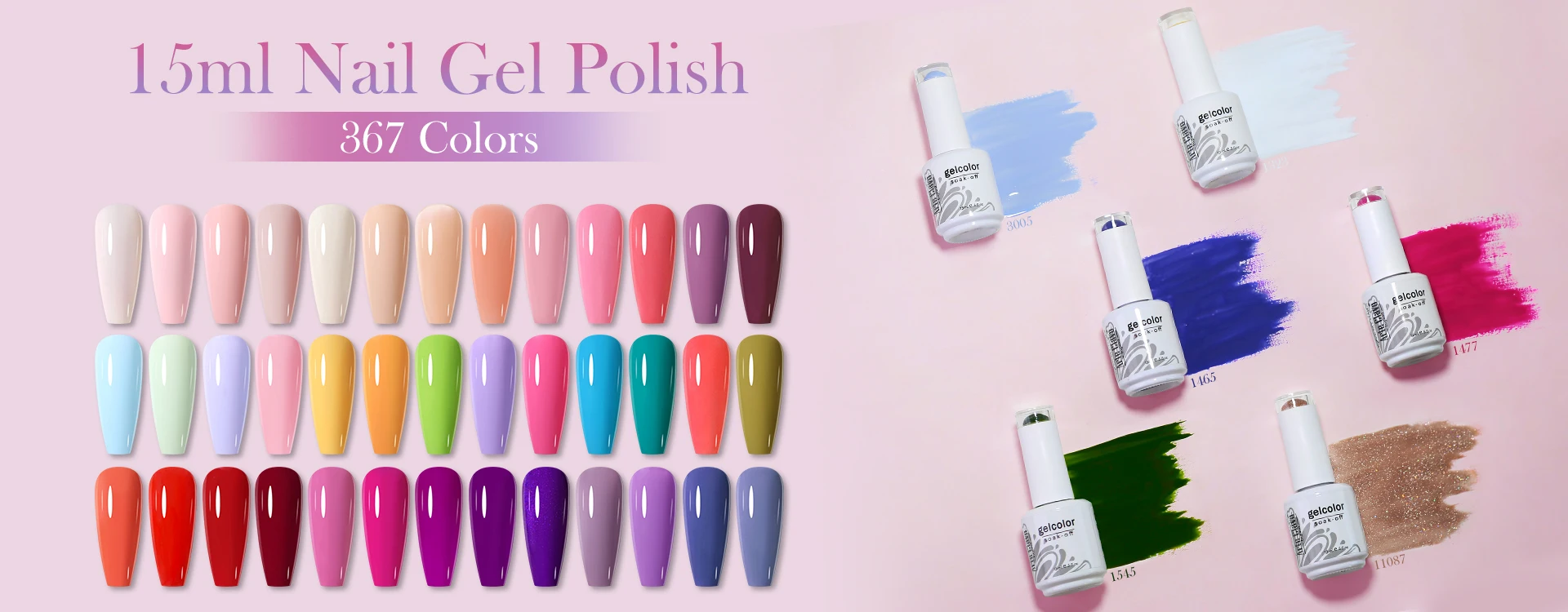Description Picture 3 of itemArte Clavo 15ml Super Top Coat Gel Nail Polish Base Gel Matte Top Coat Semi-Permanent Varnish Soak Off Nail Art Functional Gel