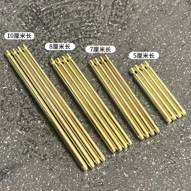 

Gold 8/10cm Copper Nails Hanging Wall For Earrings Jewelry Display Stud Necklace Jewellery Shelf Rack Props