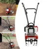 Gas Powered Mini Tiller Cultivator Effortless Garden Tools for Turn Soil and Open Furrows 6