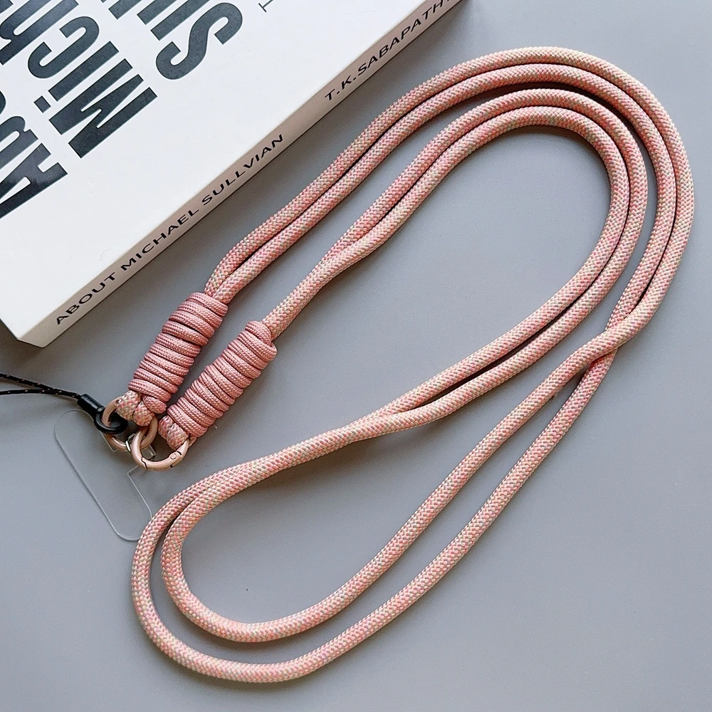 Korea Mode Universal Telefon Lanyard Strap Handy Hängen Seil Neck Straps Anti-verloren Lanyard Handy Zubehör 120CM – Detail 10