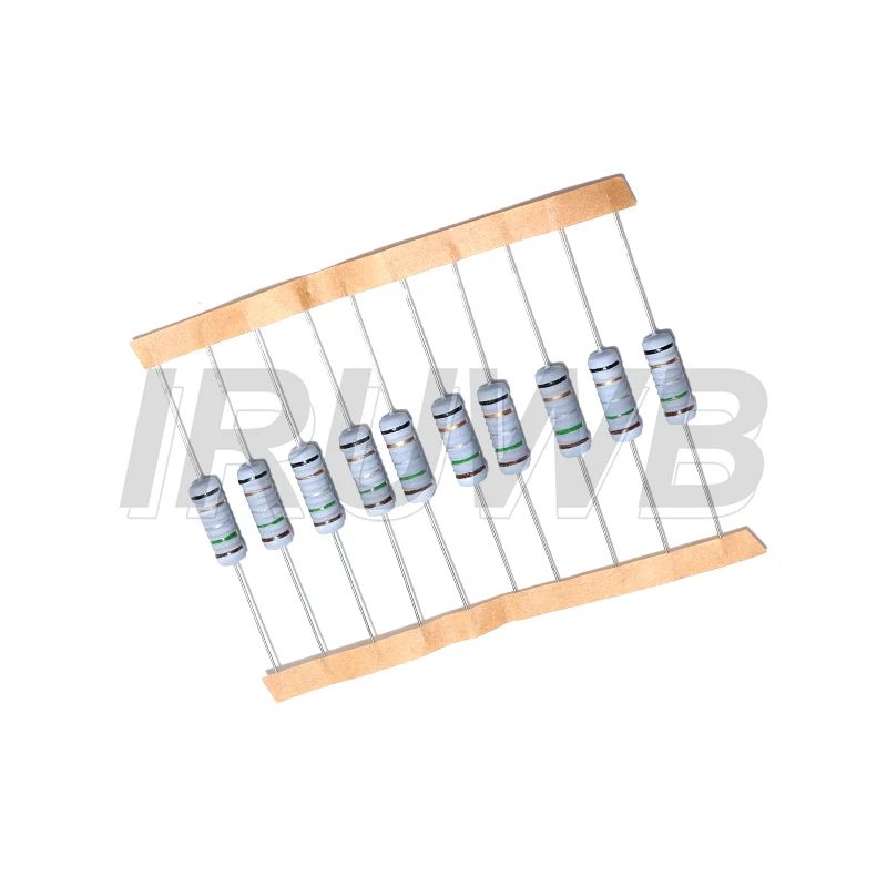 10pcs 0.1R 0.1 0.22 0.33 0.47 1 2.2 4.7 6.8 10 22 33 47 51 68 100 ohm 3W 5% Wire Wound Resistor Fuse Winding Resistance image 6