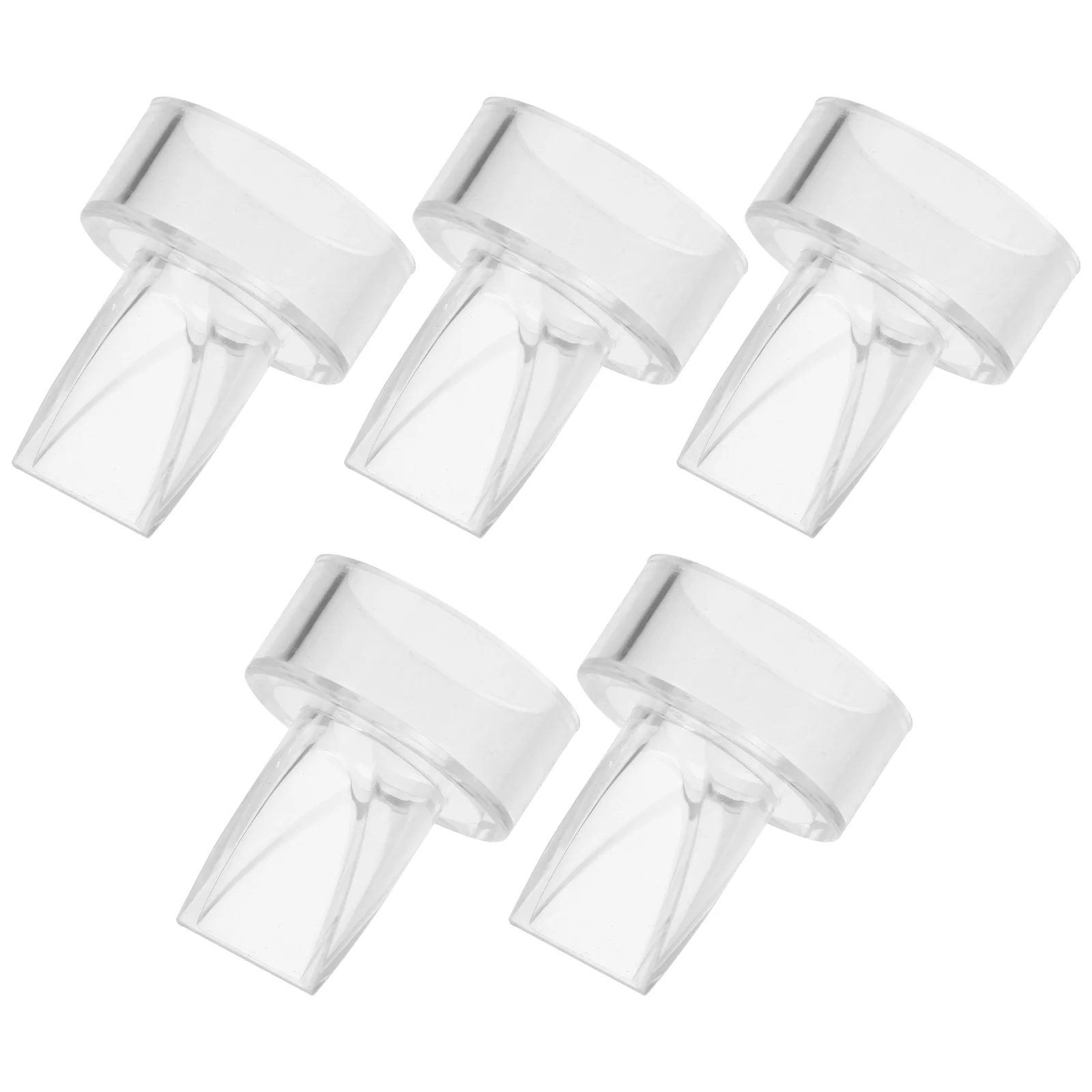 

5 Pcs Valve Electric Accessories Parts Women Valves Breast Pump Manual Silica Gel Silicone Baby Suction Bowls for