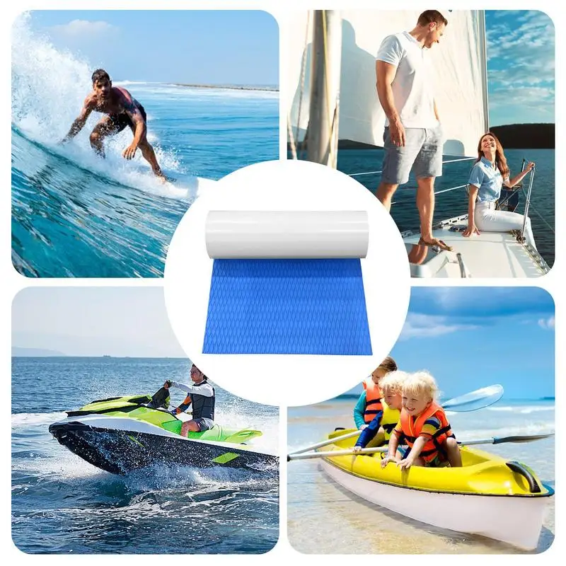 120X30cm EVA Traction Foam Surfboard Jet Skis Pads SUPs Paddleboard Boat Deck Sheet Anti Skid Watercraft Water Sport Flooring