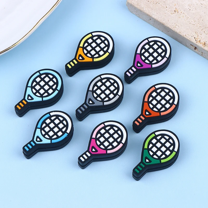 Vibrant Multi-Color Silicone Shock Absorber for Tennis, Squash, and Badminton