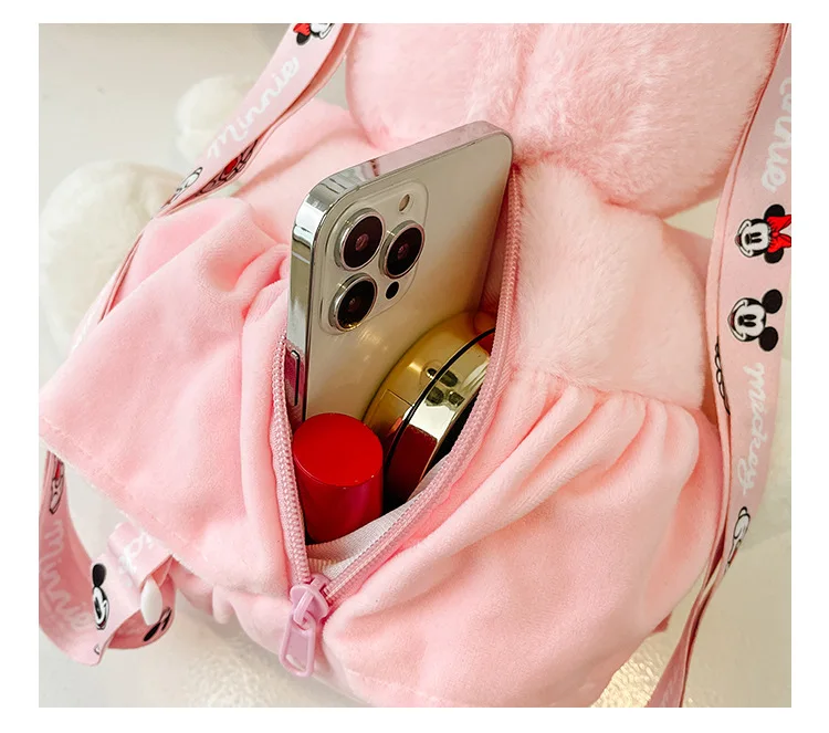 NWT Danielle Nicole Disney Minnie Mouse Purse Crossbody 3D Cherry Blossom  Pink | eBay