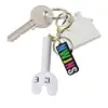 Keychain Light Cute Backpack Pendant Light Stick Keychain Car Key Pendant Music Peripheral Keychain Sing Lover Supporting 1