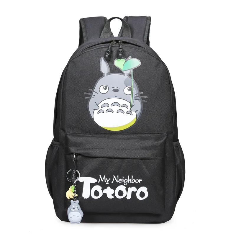 

Miyazaki Hayaototoro Totoro School Bag Cute Men and Women Student Backpack Cartoon Anime Backpack Travel Bag
