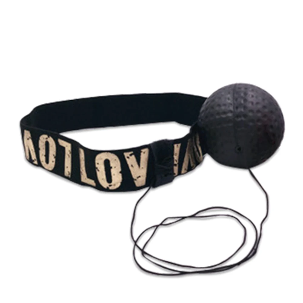 Head-Mounted Boxing Reflex Ball for Fitness Training & Speed Practice
