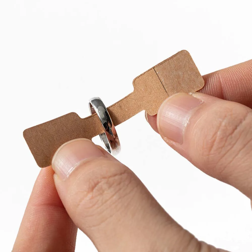 Buy 50/100Pcs Quadrate Blank Price Tags Necklace Ring Jewelry Labels Paper Stickers At Affordable Prices - Free Shipping, Real Reviews With Photos - View #3