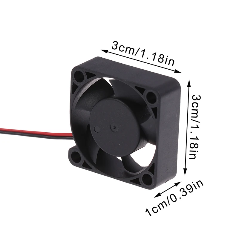 MK3S 3D 프린터용 쿨 팬 쿨러 라디에이터 3010 DC 12V 0.13A 냉각 팬 송풍기 팬 회전 속도 팬