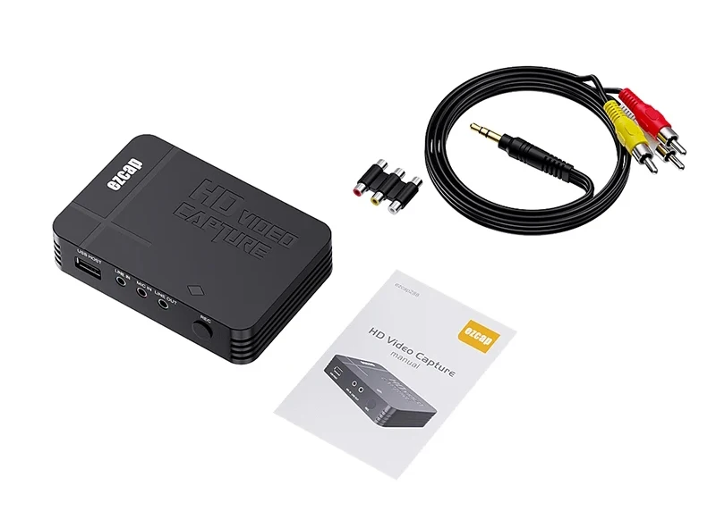 HDMI Video Capture Card CVBS AV Grabber Recorder for PS4 DVD Camcorder Camera Re