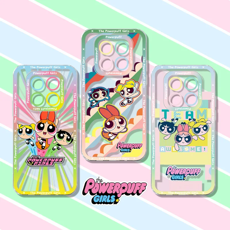 Chic Powerpuff Girls Cartoon Protective Phone Case