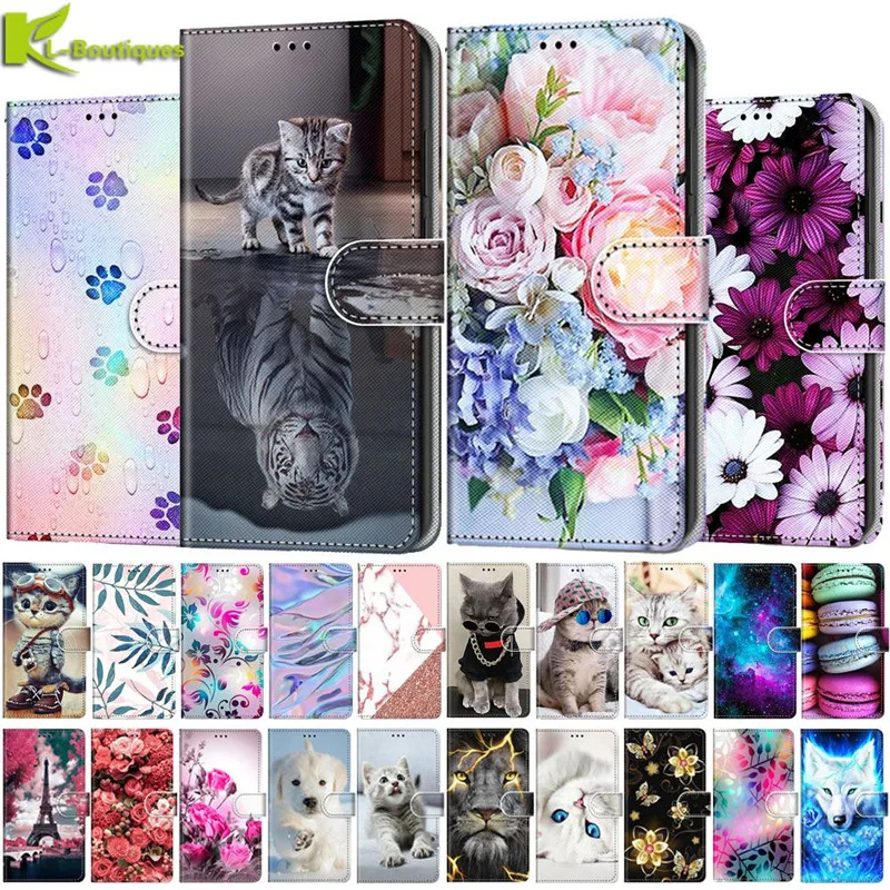 Portafoglio Book Stand Phone Per Custodia Samsung Galaxy A52S 5G Case On Per Samsung A 52 S A52 S A12 A22 A32 5G Cover Pattern Magnetico