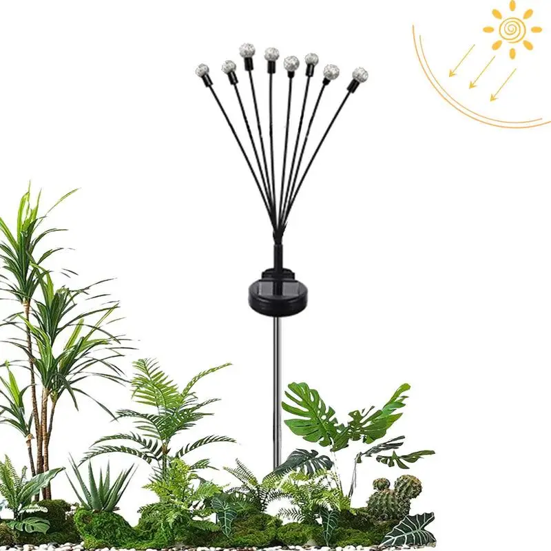 

Solar Garden Lights Solar Outdoor Garden Lights Decorative Firefly Lights For Parties Patio Yard Romantic Switchable Lights For