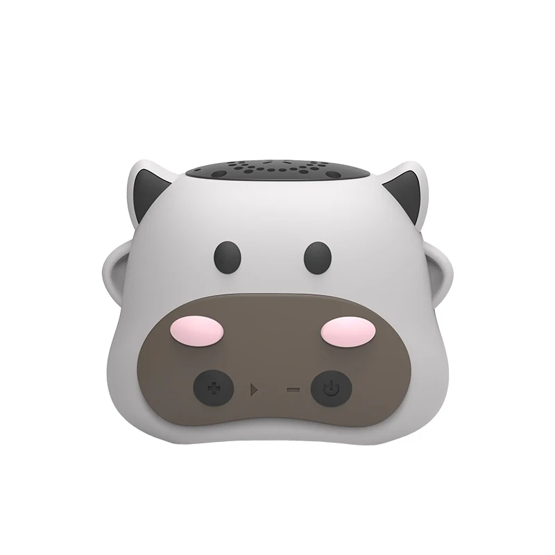 Cute Cartoon Kids Bluetooth Speaker Mini Cow TWS Connection Bluetooth Soundbar Loudspeaker Wireless TF Card MP3 Music Player